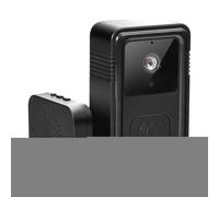 Générique Sonnette Vidéo Intelligente | Sonnette Intelligente WiFi pour Sécurité Domestique - Équipement Audio Bidirectionnel Haute Définition pour Appartement, Maison de Location, Magasin, Entrepôt