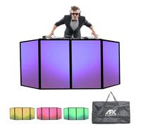 Générique Sono Pack Facade Dj AFX LIGHT 4 Panneaux Pliables 700 x 1220 - Sacoche Housse Transport Protection Prestation Club Discothèque Déco Lycra