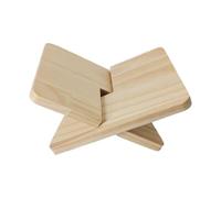 Générique Soporte Para lectura de libros- 21x17cm Estante de Madera Ahorra Espacio | Organizador de Libros | Para Mujeres Adultos Recetario Cocina Oficina Sala de Exposición