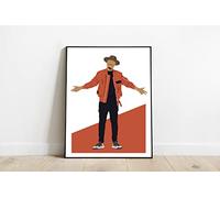 Générique Soprano - Affiche minimaliste - Poster - Impression (11 * 15cm)