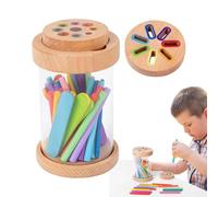 Générique Sorting Toys, Sensory Matching Game, Colorful Learning Cups, Fine Motor Activity Set, Educational Hands-on Education Tool, Ideal for Babies, Preschool Kids, Age 1-3, Home, Classroom Play