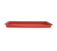 Générique Soucoupe Rectangulaire en Résine pour Plantes D'intérieur, Bac Absorbant l'eau et Empêchant Les Éclaboussures, Plateau Minimaliste pour Pots de Fleurs
