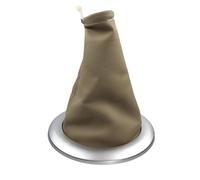 Générique Soufflet de levier vitesse 5/6 vitesses pour Renault pour Megane 2 MK2 II 2002-2009(Beige Silver)