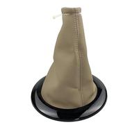 Générique Soufflet de levier vitesse 5/6 vitesses pour Renault pour Megane 2 MK2 II 2002-2009(Beige Black)