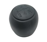 Générique Soufflet de levier vitesse pour FIAT PANDA 2003-2012/500 500C 2007-2013 Poignée de levier de vitesses(Black Gar Knob)