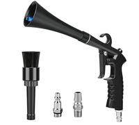 Générique Souffleur Detailing Voiture | Outil Dépoussiérant Siège - Souffleur d'air À Main avec Brosse Et Raccord | pour Clavier PC Ordinateur Gadgets TV Maison Bureau Tableau Bord Bouche
