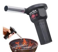 Générique Souleur d'air, souffleur de feu pour barbecue, air portable à batterie, outils pratiques pour le pique-nique, le camping, le barbecue de charbon bois allumé extérieur