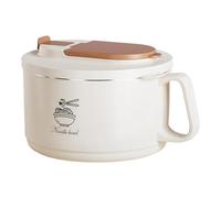 Générique Soup Bowl - 1650ml Non Slip Detachable Lid | Noodle Bowl Salad Container for Lunch, Fruit, Salad, Home, Office, School, Apartment, Dorm, Picnic or Camping Use