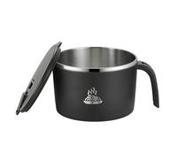 Générique Soup Bowls With Lids - Stainless Steel | Meal Prep Containers with Resilient Seal Sleek for Breakfast, Lunch, Dinner, Work, School, College, Office, Kitchen, Travel and Picnic Use