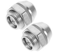 Générique Soupape de Sécurité Accessoires Cuisine Pratique 2pcs pour Autocuiseur en Acier Inoxydable Solide et Fiable Diamètre Intérieur de 14mm