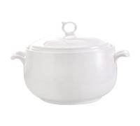 Générique Soupière Bol Avec Couvercle 3000 Ml De Soupe Tureen Avec Poignées Doubles Bol Avec Couvercle Et Anneau Rond À Soupe En Céramique Service Pour La Cuisine Ustensile Ustensile Accessoire