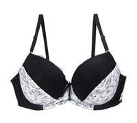 Générique Source Export Sexy Femme Soutien Gorge Dentelle Imprimé Couleur Bloc Lingerie Grande Taille sous-vêtements Confortable Design sans Armatures pour Mode Quotidienne