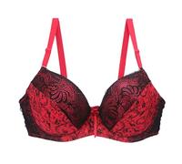 Générique Source Export Sexy Femme Soutien Gorge Dentelle Imprimé Couleur Bloc Lingerie Grande Taille sous-vêtements Confortable Design sans Armatures pour Mode Quotidienne