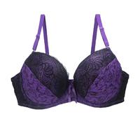 Générique Source Export Sexy Femme Soutien Gorge Dentelle Imprimé Couleur Bloc Lingerie Grande Taille sous-vêtements Confortable Design sans Armatures pour Mode Quotidienne