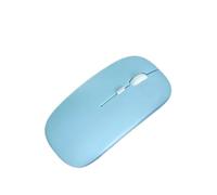 Générique Souris Bluetooth sans Fil Rechargeable-Silencieuse, Ergonomique, pour iPad, Ordinateur, Ordinateur Portable, Tablette, Téléphone, Bureau et Jeux (Bleu Ciel)
