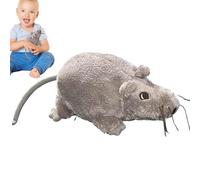 Générique Souris en Peluche Interactive - Jouet Doux Multi-Usage, Petite Peluche pour Chat | Farce et Attrape Anti-Stress pour Décoration de Chambre et Salon