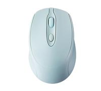 Générique Souris Ergonomique sans Fil pour PC Portable Souris USB Optique Silencieuse 1600DPI Portable Confortable (Bleu)