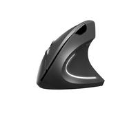 Générique Souris Ergonomique Verticale Filaire - Réduction de la Tension du Poignet, Prise Naturelle, Design Antidouleur, USB Plug & Play pour PC et Ordinateur Portable (Noir)