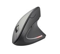 Générique Souris Ergonomique Verticale sans Fil, silencieuse, 6 Touches, 2.4GHz, Récepteur USB, 1600 DPI, Prévention Canal carpien, Noir