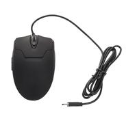 Générique Souris Filaire USB-c Noire avec Rétroéclairage Bleu, 6 Boutons Programmables, Capteur Optique 4 Niveaux Dpi, Câble 1,5 M, Souris D’Ordinateur Gamer pour PC et Bureau