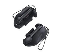 Générique Souris manette de jeu pour Joy-Con 2, Mini Souris Ergonomique Support de Manette Gauche+Droite Etui pour Switch 2 (NOIR)