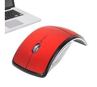 Générique Souris Pliante sans Fil - Souris Mate Mate sans Fil USB, Souris Compacte Portable Pliante, Souris PC De 15 M De Longue Date avec Capteur Optique De 1600 Dpi