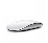 Générique Souris sans Fil Bluetooth 5.0, Rechargeable, Silent Multi Arc Touch Mice, Ergonomic Ultra-Thin Magic Mouse, for Laptop Ipad Mac PC Macbook (Blanc)