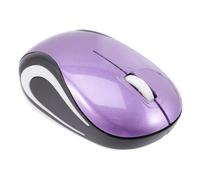 Générique Souris sans Fil Compacte avec Récepteur USB 2,4 Ghz pour Ordinateur Portable, Design Portable en Abs pour Bureau et Maison