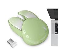 Générique Souris sans Fil Lapin Mignon,Souris Lapins - Souriss Lapins sans Fil Et Silencieuse - Souriss Lapin Alimentée par Batterie 2.4G, pour Ordinzateur Portable, Jeu De Bureau