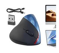 Générique Souris Verticale Ergonomique, Souris Ergonomique sans Fil - Souris Ergonomique,Souris Verticale sans Fil, capteur précis, connectivité Stable, pour Ordinateur Portable et Ordinateur de