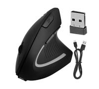 Générique Souris Verticale sans Fil,Souris Verticale sans Fil pour PC - Souris sans Fil Ergonomique,Souris Tour, Souris sans Fil, Souris d'ordinateur, Petite Souris, réduit la Tension Musculaire