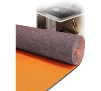 Générique sous-Couche de Sol épaisse, Tapis de Sol Absorbant Les Chocs, Tapis de Gymnastique à réduction des Vibrations, for Salle de réception, immeuble de Bureaux, Bureau(Beige Brown,472.8x47.3)