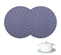 Générique sous-Plats en Silicone Résistants à la Chaleur - Dessous de Plat Anti-Dérapant pour Cuisine et,Maniques en Silicone pour poêle Chau, Table Tapis comptoir pour Tables