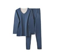 Générique sous Pull Homme Ensemble Thermique Hiver Collant Homme Hiver sous Vetement Chaud Pantalon Haut Thermique Tee Shirt Manches Longues Collant Chaud sous-vêtements Ensemble