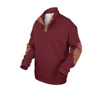 Générique sous Pull Homme Sport - Veste à Capuche RayéE pour Hommes Mode Hiver Manches Longues éPais Col Haut Imprimé Cardigan à Capuche