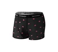 Générique sous Vetement Homme Décontracté Grande Taille Boxer Respirant Soie Glacée Confortable Slip Doux Peau Léger Tendance pour Usage Quotidien(Black, S)