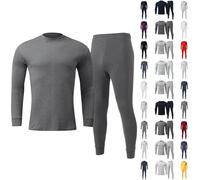 Générique sous Vetement Thermique Homme Ensemble Thermique Homme sous Pull Collant Chaud Pantalon Tee Shirt Manches Longues Chaud Collant T Shirt Manche Longue Hiver sous-vêtements Ensemble