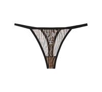 Générique sous VêTements Femme Sexy Hot Culottes féminines à imprimé léopard, Strings Taille Basse sans Coutures pour Grandes Tailles (Brown, L)