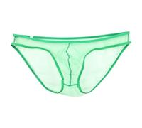 Générique sous VêTements Homme Sexy éRotique,sous-VêTements Coupe Ample Tissu Doux pour L'éTé Et L'Automne Slips éLéGants Et Polyvalents Design De Couleur Pure (Light Green, XL)