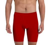 Générique sous-vêtements pour Hommes pour Un Confort Quotidien Coupe ajustée Polyvalent Idéal pour la Maison Parfait pour l'été et l'automne Tissu à Haute élasticité (Red XXL)