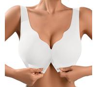 Générique Soutien Gorge Attache Devant avec Armature, Soutien Gorge Emboitant Confort, Brassiere sans Couture Brassière Large Bretelles Soutiens-Gorge Invisible Soutiens-Gorge Confortable Brassiere