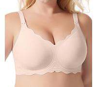Générique Soutien Gorge Brassière Confort Grande 110d 85f E 90 Yoga Transpiration Demi C Agrafe Rouge Élasthanne Integree Seule Poche Douleur Reutilisable Moderne Troué