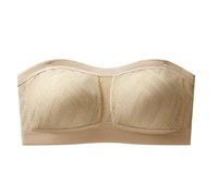 Générique Soutien Gorge Bretelles Amovibles Invisible Adhesif Dos Nu Bandeau Push Up sans Complexe Coussinets Soutien-Gorge Et Volumateurs Mode Vetement Femme Cache Tetons Coeur Triangle
