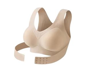 Générique Soutien Gorge Correcteur de Posture Anti-affaissement sans Armatures Soutien-Gorge d'été Doux et Respirant à Bonnets Couverture Complète Amovibles pour Yoga Course Fitness au Quotidien