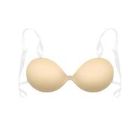 Générique Soutien Gorge Dos Nu Push Up Soutien-Gorge sans Bretelles Protege Teton Allaitement Bra Tape Cache Silicone Invisible Femme Adhésif Grande Taille Adhesif Cache-Tétons Poitrine Coque Seins