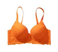 Générique Soutien-Gorge Femme Armatures Dentelle Balconnet Large Dos Couvrant Respirant Doux Confortable Brassière Maintien