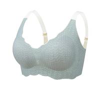 Générique Soutien-Gorge Femme Confortable Dos Dentelle Élastique sous-Vêtements Rassemblement Soutien Silicone Gelée