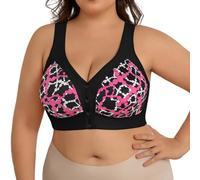 Générique Soutien-Gorge Femme Grande Taille Sans Armatures Front Clip Soutien-Gorge Sans Couture Push-Up Galbe Poitrine Confort Intimité Respirant Sexy Lingerie Pour Quotidienne Détendre Travail