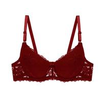 Générique Soutien Gorge Femme Sexy Dessus Fin Dessous Épais Dentelle Complète Façonné Push-up Lingerie Confortable Armé pour Agrandissement et Mode Quotidienne