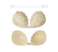 Générique Soutien Gorge Invisible Femme Boob Tape Strapless Bra Coussinet Push Up Adhesif Remonte Sein Seins Silicone Cache-Tétons Body Poitrine Soutane Coque Adhesive Sticky